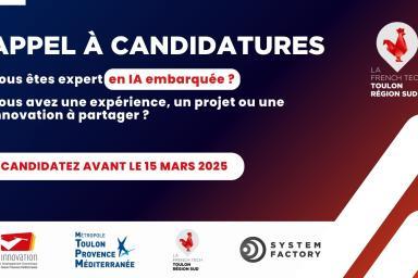 Appel à candidatures en lien avec l'IA Embarquée