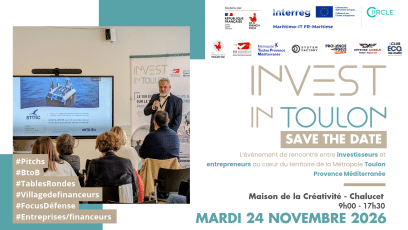Save the date invest in toulon - Agrandir l'image, fenêtre modale